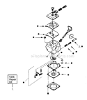 Page A Diagram and Parts List for PROLITE  Weed Eater Trimmer